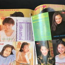 ★中古 スレあり 黄ばみアリ 破れアリ BOAAB ボム 1993年4月号 酒井法子 三浦理恵子 他★_画像6