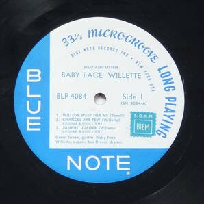 新同! US BLUE NOTE BLP 4084 オリジナル STOP and LISTEN / Baby Face Willette NYC/RVG/EARの画像5