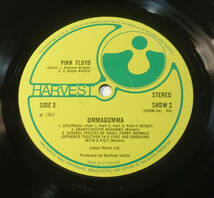 極上品! UK Original 初回 HARVEST NO EMI Labels SHDW 1-2 UMMAGUMMA / Pink Floyd MAT: A1/B2/A1/B2_画像7