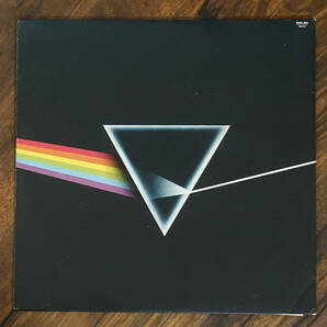 極上品! UK Original 初回 HARVEST SHVL 804 Blue Triangle The Dark Side of the Moon / Pink Floyd MAT: A2/B2 完品の画像2