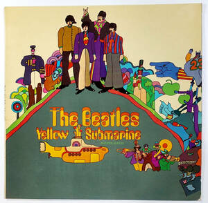 見本盤! 極美! UK Original 初回 APPLE PMC 7070 Yellow Submarine / The Beatles MAT: 1/1+完品