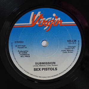 新同! UK Original 初回 Virgin V 2086 Never Mind The Bollocks / Sex Pistols MAT: A3/B1+Original Poster+EP Submission 完品の画像6