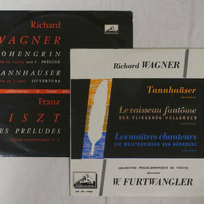仏&英 初期セット ワーグナー: 作品集 フルトヴェングラー 2LP の画像1