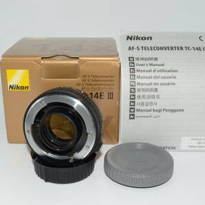 【美品】Nikon AF-S TELECONVERTER TC-14E III ニコン テレコンバーター #r6-60の画像1