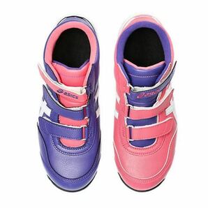 送料無料/新品未使用品/アシックスasics ウインジョブCP302パレスパープル×ピンクカメオ限定カラー26.5cmアシンメトリーの画像4