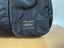 極美品●定番人気●ポーター 吉田カバン PORTER TANKER DUFFLE BAG ボストンバッグ タンカー 黒_画像5