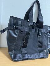 定価44000円●極美品●ポーター 吉田カバン PORTER HEAT TOTE BAG ヒート トートバッグ 黒 ビジネスバッグ 品番703-06971 _画像2