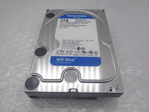 1円～ WD WD30EZRX Blue 3.5型HDD 5400RPM 3TB SATA 中古動作品(H603)