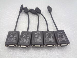 Lenovo LT8511 HDMI - VGA conversion adapter x 5 piece set used operation goods (N980)