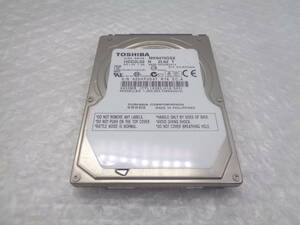 TOSHIBA MK6475GSX 2.5型HDD 5400RPM 9.5mm 640GB SATA 中古動作品(H327)