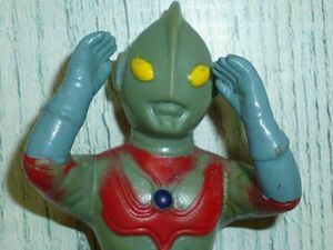 帰ってきたウルトラマン ソフビ ブルマァク 10.6cm 帰りマン ブルマーク 当時物 昭和 レトロ