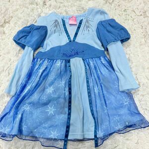 【本日限定価格】babydoll ベビードール アナと雪の女王 エルサ ドレス ワンピース 90