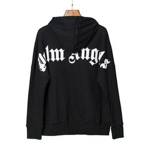 新品タグ☆PalmAngels パームエンジェルス Classic Logo Over Hoodie パーカー プルオーバー サイズ ブラック 黒 