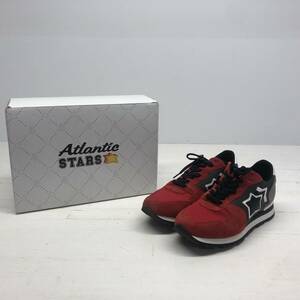 268-AR55) 中古 Atlantic STARS ANTARES RED JAPAN LIMITED アンタレス 日本限定 スニーカー EU 44 28cm レッド ブラック ホワイト グレー 