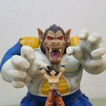 084-E99) 現状品 一番くじ ドラゴンボール改 対決編 A賞 大猿ベジータVS孫悟空 フィギュア 本体のみ バンダイ_画像6