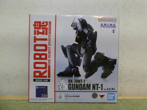 087-X85) 未開封品 機動戦士ガンダム0080 ポケットの中の戦争 RX-78NT-1 ガンダムNT-1 ver.A.N.I.M.E フィギュア ROBOT魂 バンダイ