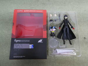 091-Z43) 中古品 ペルソナ5 ジョーカー フィギュア figma マックスファクトリー