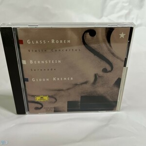 CD ギドン・クレーメル / グラス;ヴァイオリン協奏曲 ローレム;同 バーンスタイン;セレナーデ 管:F [0]P