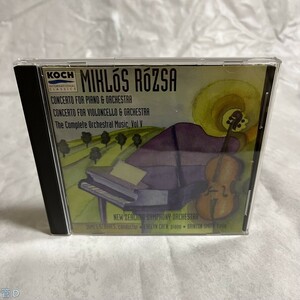 CD ジェームズ・セダレス 、 ニュージーランド交響楽団 Rozsa: Vol 5, Piano & Cello Concertos 管:D [0]P