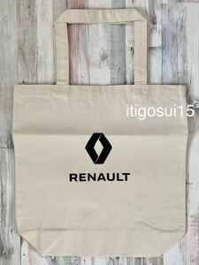 ★【未使用】ルノー RENAULT★トートバッグ エコバッグ ノベルティ