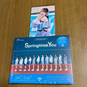 ≠ME ノットイコールミーノイミー1stアルバム Springtime In You 初回限定豪華盤 Blu-ray付 HMV購入特典　鈴木瞳美生写真付き