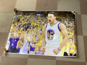 Stephen Curry NBA 特大ポスター 縦102cm×横136cm ゴールデンステート ウォリアーズ バスケ ステフィンカリー