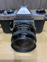 ASAHI PENTAX KM 一眼レフカメラ 8034113 アサヒペンタックス 付属品付き SIGMA mini wide 1:2.8 f=28mm multi coated_画像3