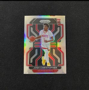 2021-22 Panini Prizm Silver Prizm #324 JOSH CHRISTOPHER RC Houston Rockets