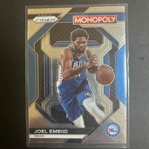 2023-24 Prizm Monopoly JOEL EMBIID All-Star Insert 76ers NBAカード