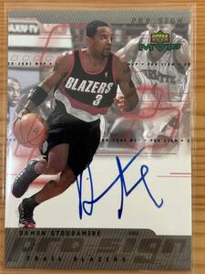 2000-01 Upper Deck MVP Prosign #DS Damon Stoudamire auto autograph デイモン・スタウドマイヤー 直筆サイン