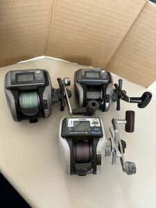 Daiwa ダイワ TANASENSOR-S 250DX 早技×2とSUPER TANASENSOR スーパー タナセンサー ×1、３点セット通電確認済み