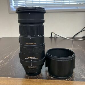 中古品 SIGMA DG 50-500mm F4.5-6.3 APO HSM ズームレンズ Canonマウント シグマの画像1