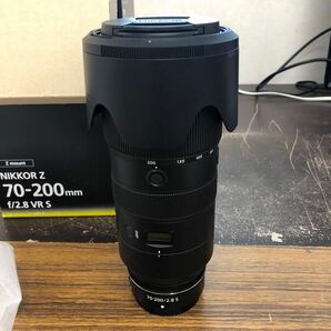 超美品 Nikon NIKKOR Z 70-200mm F2.8 VR S Zマウント レンズ ニコンの画像2