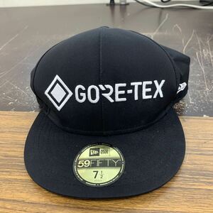 美品 GORE-TEX キャップ ニューエラ ブラック RN11493 59.6㎝ New ERA