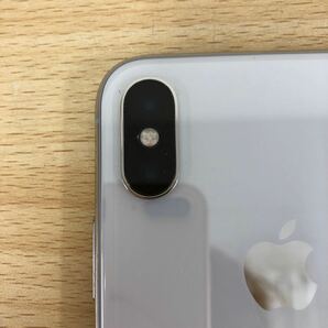 中古品 Apple iPhone X 256GB NQC22J/A シルバー SoftBank 判定:◯ SIMロック解除済みの画像3