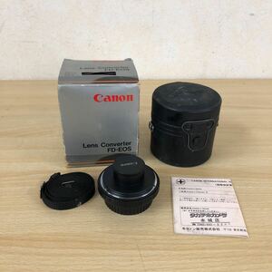 中古品 Canon キヤノン Lens Converter FD-EOS レンズマウントアダプター レンズ カメラ関連