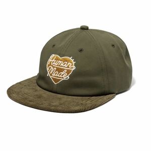 HUMAN MADE Corduroy Cap Olive Drab ヒューマンメイド コーデュロイ キャップ オリーブ ドラブ