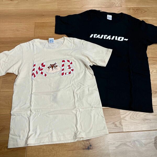 KANA-BOON Tシャツ2枚セット バイバイハローツアーT セットリスT バンT Tシャツ