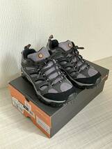 MERRELL メレル モアブ MOAB GORE-TEX GTSP GY トレッキングシューズ J87577 25.5cm 専用箱付き ※中古_画像1