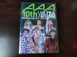 【即決】【送料無料】 中古ライブDVD AAA 「AAA 10th Anniversary! ULTRA BEST LIVE DVD BOOK」 トリプルエー