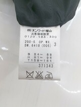 ◇ KUMIKYOKU 組曲 フリル 切替 半袖 ミニ ワンピース サイズ3 ブラック レディース_画像5