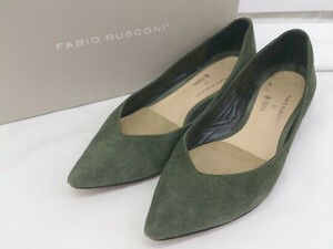 * * FABIO RUSCONI fabio rusko-ninano universe pumps size 37 green lady's E