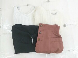 ◇ 《 PROPORTION BODY DRESSING まとめ売り4点セット サイズFR＆2 セーター スカート レディース 》 P