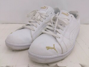 ◇ PUMA プーマ 387796-04 Smash Cat Perf FS SL スニーカー シューズ 27.5cm ホワイト メンズ P