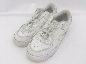 ◇ NIKE ナイキ AIR FORCE 1 SHADOW CI0919-100 スニーカー シューズ サイズ24.0cm ホワイト系 レディース P