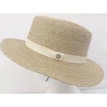 ◇ Chapeaud O ストローハット ベージュ系 サイズ57.5ｃｍ レディース_画像3