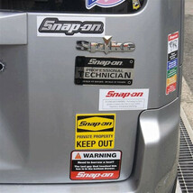 Snap-on DECALS (ステッカー) ステッカー シール デカール バイク アメリカン雑貨 アメリカ雑貨_画像3