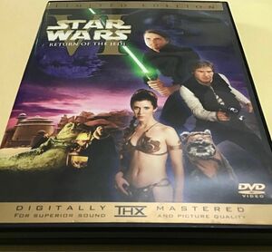 STAR WARS Ⅵ スター・ウォーズ エピソード6 ジェダイの帰還 リミテッド・エディション DVD２枚組　ケース付