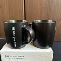 STARBUCKS スターバックス マグカップ ドルチェグスト　未使用品　2個セット　黒_画像2