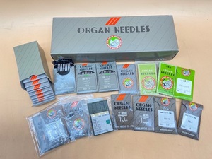 C162〔未使用＆開封済有り〕ミシン針　ORGAN NEEDLES まとめて　たくさん　